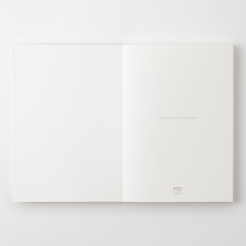 MD Notebook Cotton A5 - Blank - 5 - Midori - Tidformera