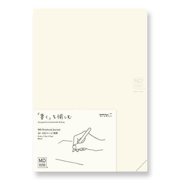 MD Notebook Journal A5 Olinjerad - 368 pages - 1 - Midori - Tidformera