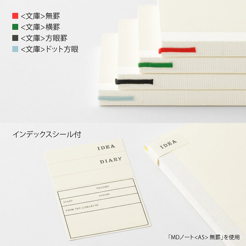 MD Notebook Journal A6 Dotted - 5 - Midori - Tidformera