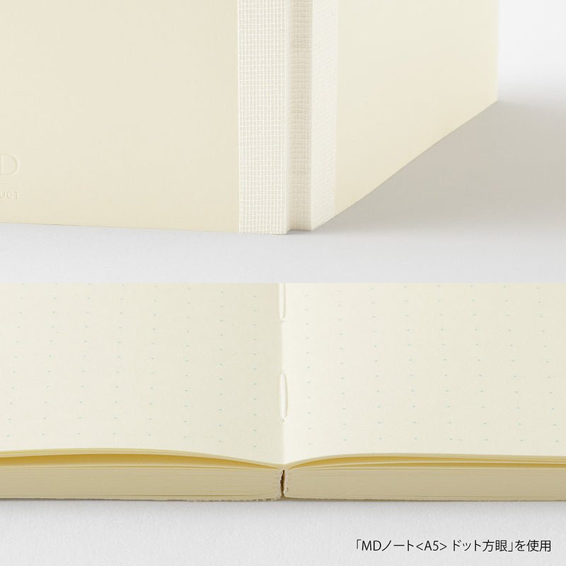 MD Notebook Journal B6 Slim Dotted - 3 - Midori - Tidformera