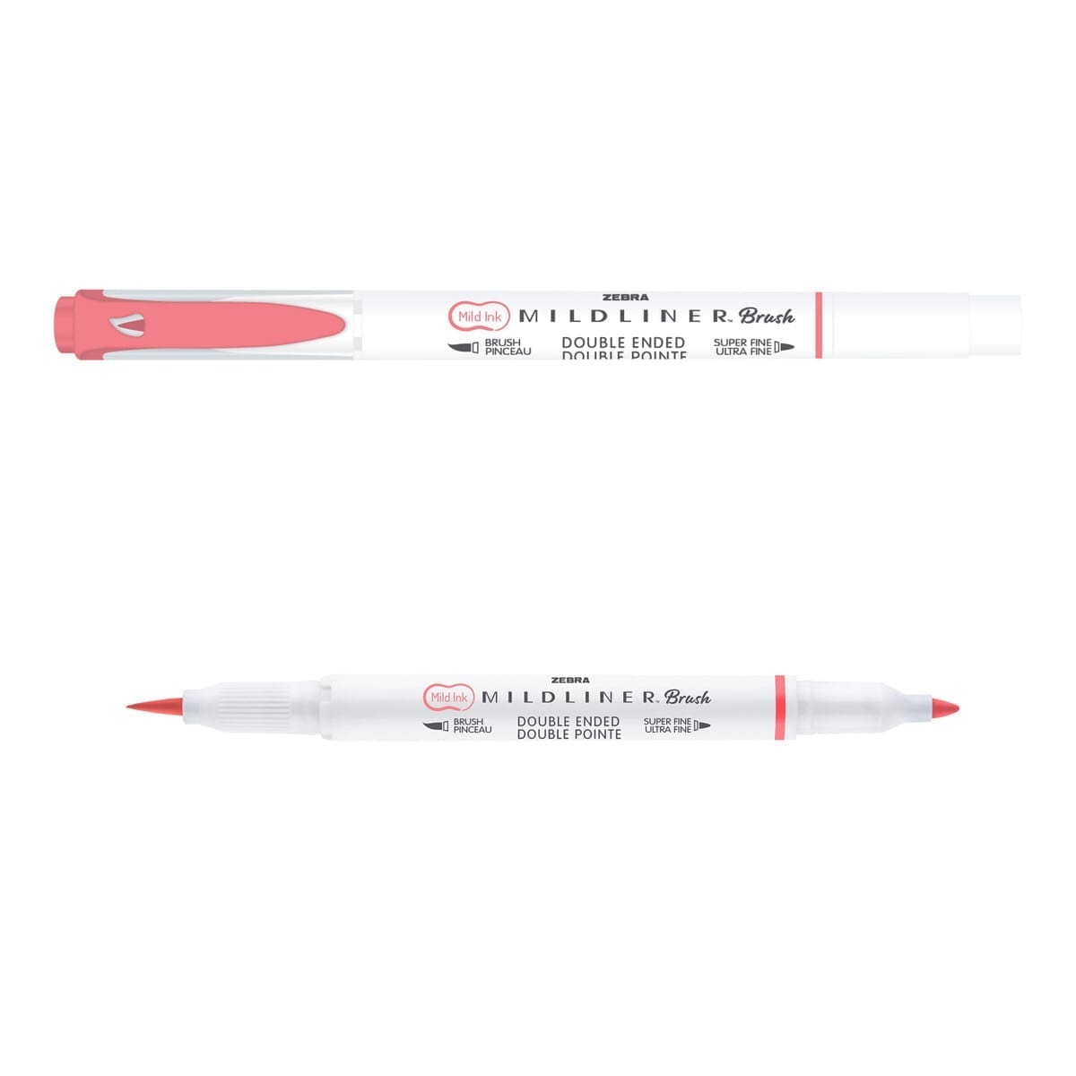 Mildliner Brush pen 5 - pack - Friendly - 4 - Zebra - Tidformera