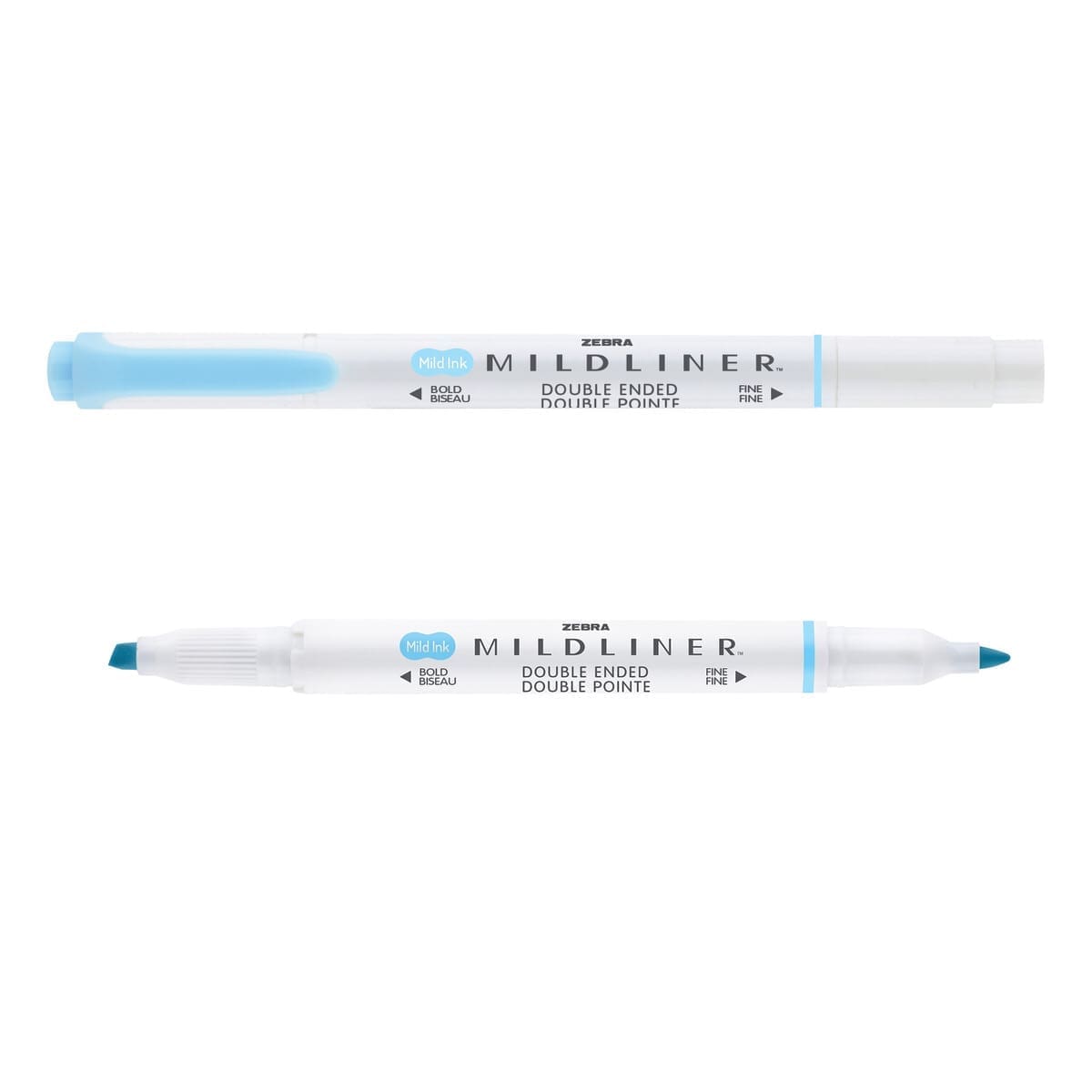 Mildliner Överstrykningspennor 5 - pack - Fluorescent - 4 - Zebra - Tidformera