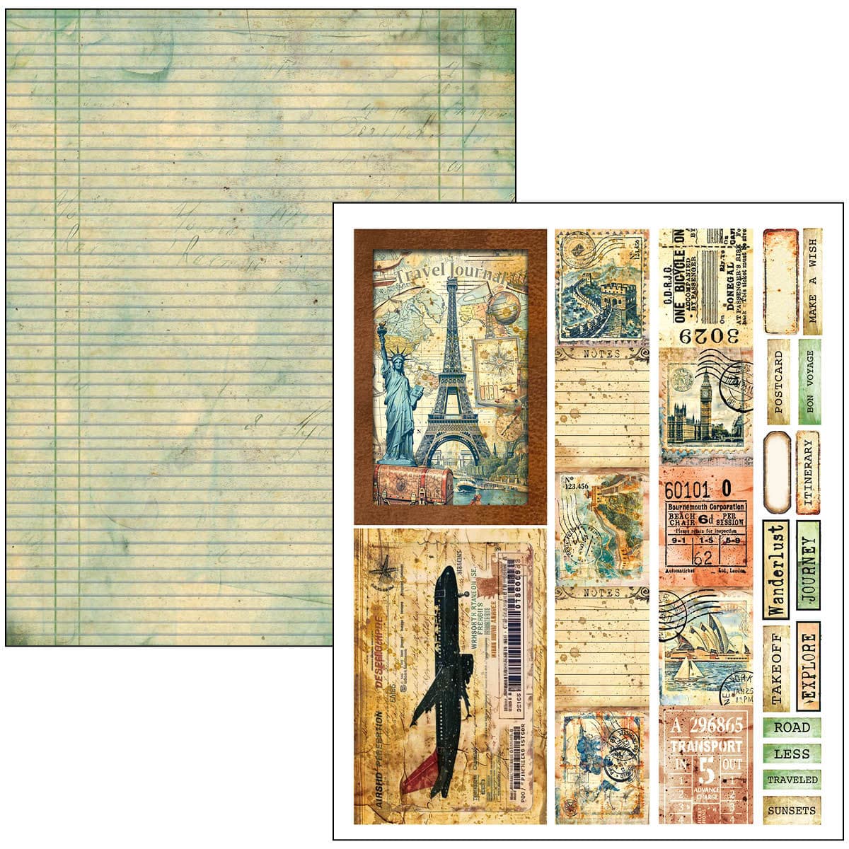 Mixed media book - Journey ahead - 20 - Ciao Bella - Tidformera