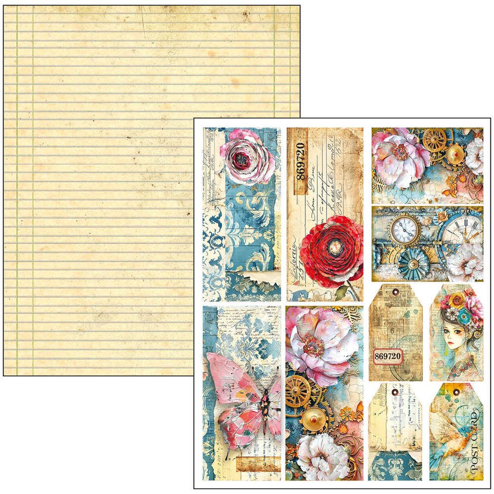 Mixed media book - Quintessential - 10 - Ciao Bella - Tidformera