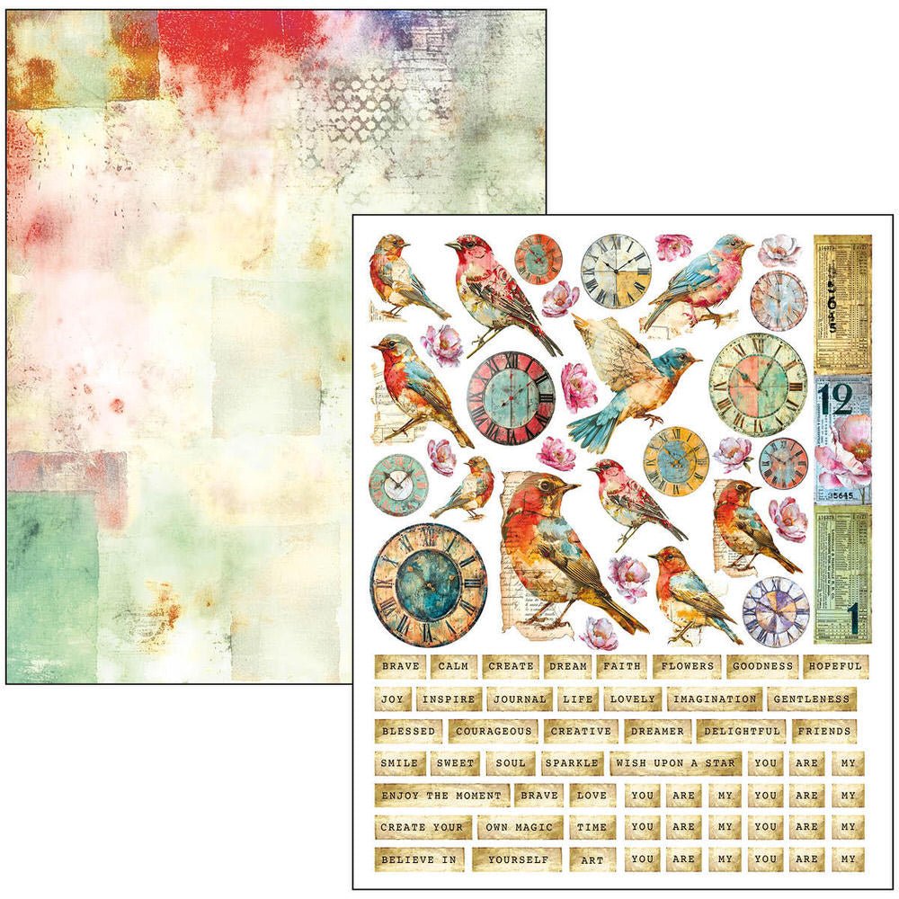 Mixed media book - Quintessential - 8 - Ciao Bella - Tidformera