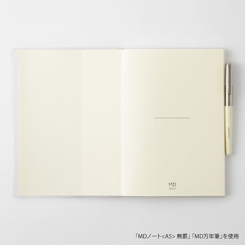 Notebook Cover A5 - Clear - 8 - Midori - Tidformera