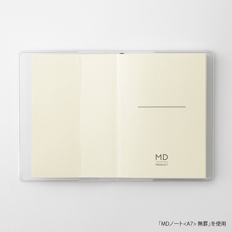 Notebook Cover A7 - Clear - 7 - Midori - Tidformera