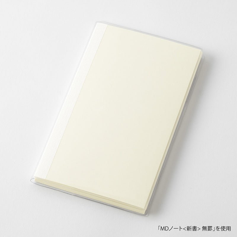 Notebook Cover B6 Slim - Clear - 2 - Midori - Tidformera