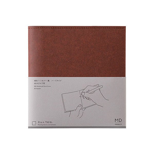 Notebook Cover Square - Paper - Hard - 1 - Midori - Tidformera