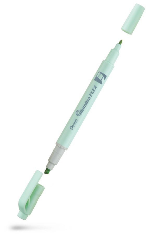 Överstrykningspennor - Illumina Flex Pastel set 6 - pack - 5 - Pentel - Tidformera