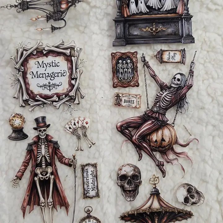 Pet Tape - Lana - 70 mm - Mysteries of Macabre - 4 - Lana's Scrap Shop - Tidformera