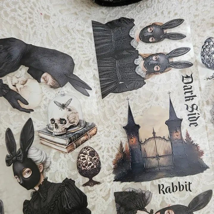 Pet Tape - Lana - 70 mm - Onyx Easter - 6 - Lana's Scrap Shop - Tidformera