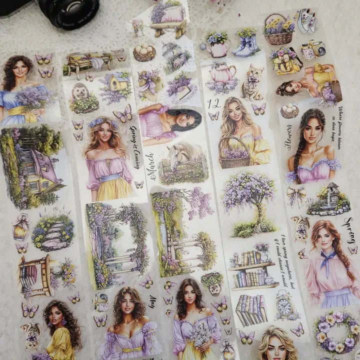 Pet Tape - Lana - 70 mm - Spring Is Here - 1 - Lana's Scrap Shop - Tidformera