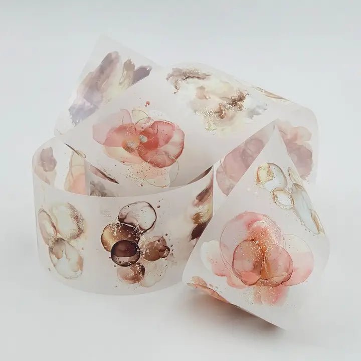 Pet Tape - MIC - Soft Splash Foiled & Embossed 60 mm - 1 - MIC & MIM Premium Paper Shop - Tidformera