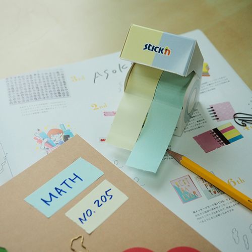 Post - it Roll notes 2 - pack Gul/Blå - 3 - Stick'n - Tidformera