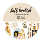 Pre cut Pet Tape - Penpaling Paula - Fall Bookish - 1 - Penpaling Paula - Tidformera