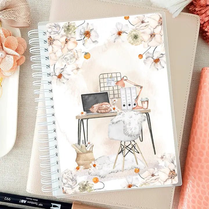 Reusable Sticker Storage - At Home (Desk) - 1 - Hello Petite Paper - Tidformera