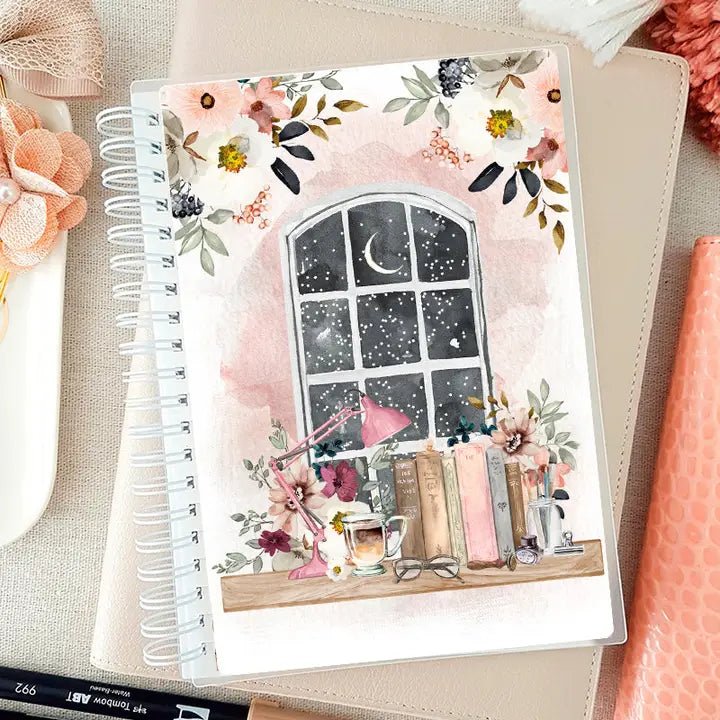 Reusable Sticker Storage - Happy Desk - 1 - Hello Petite Paper - Tidformera