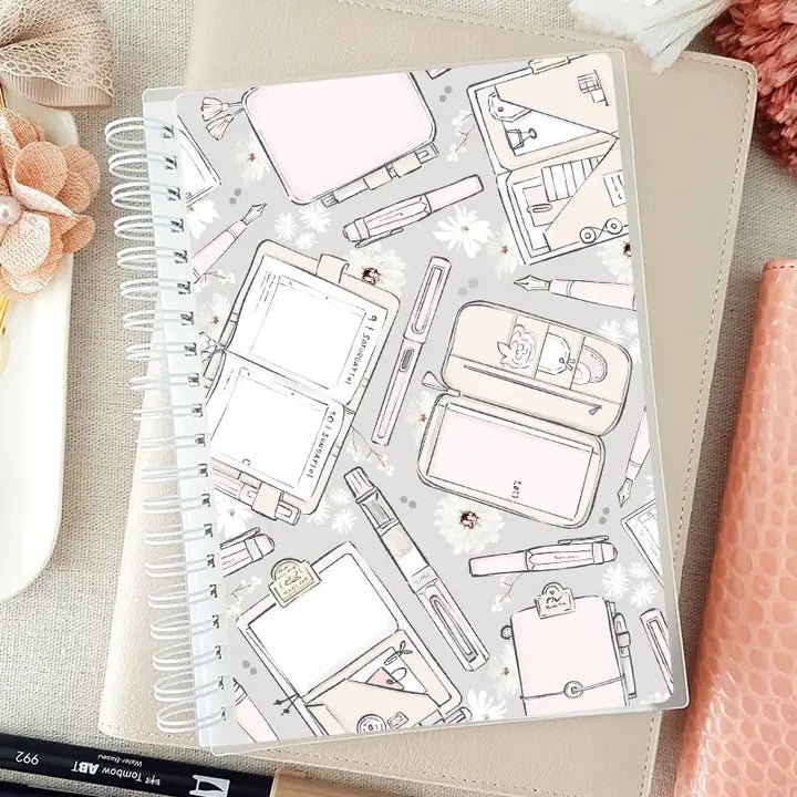 Reusable Sticker Storage - Holographic Doodles - 1 - Hello Petite Paper - Tidformera