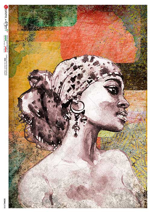 Rice Paper Decoupage - A5 - Scene 0135 - 1 - Paper Designs - Tidformera