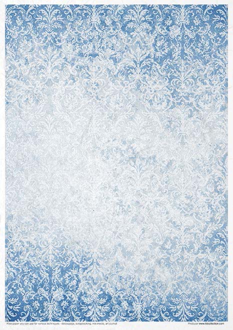 Rice paper set - A4 - Four elements - Water - 7 - ITD Collection - Tidformera