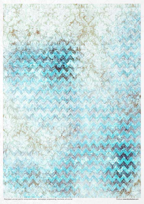Rice paper set - A4 - Four elements - Water - 8 - ITD Collection - Tidformera