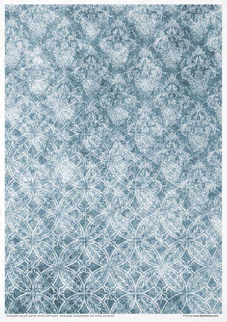 Rice paper set - A4 - Four elements - Water - 11 - ITD Collection - Tidformera