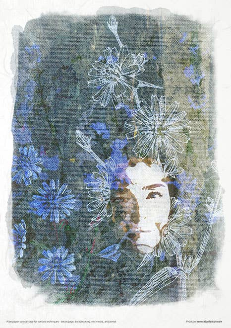 Rice paper set - A4 - Herbalist - 4 - ITD Collection - Tidformera