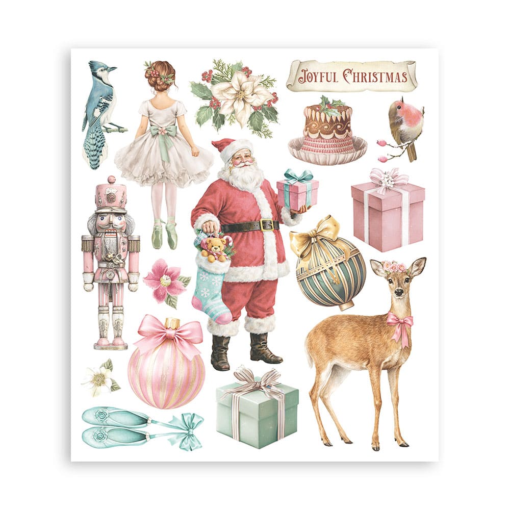 Rub-On Selection 20,5 x 23 cm - Winter Magic - 5 - Stamperia - Tidformera