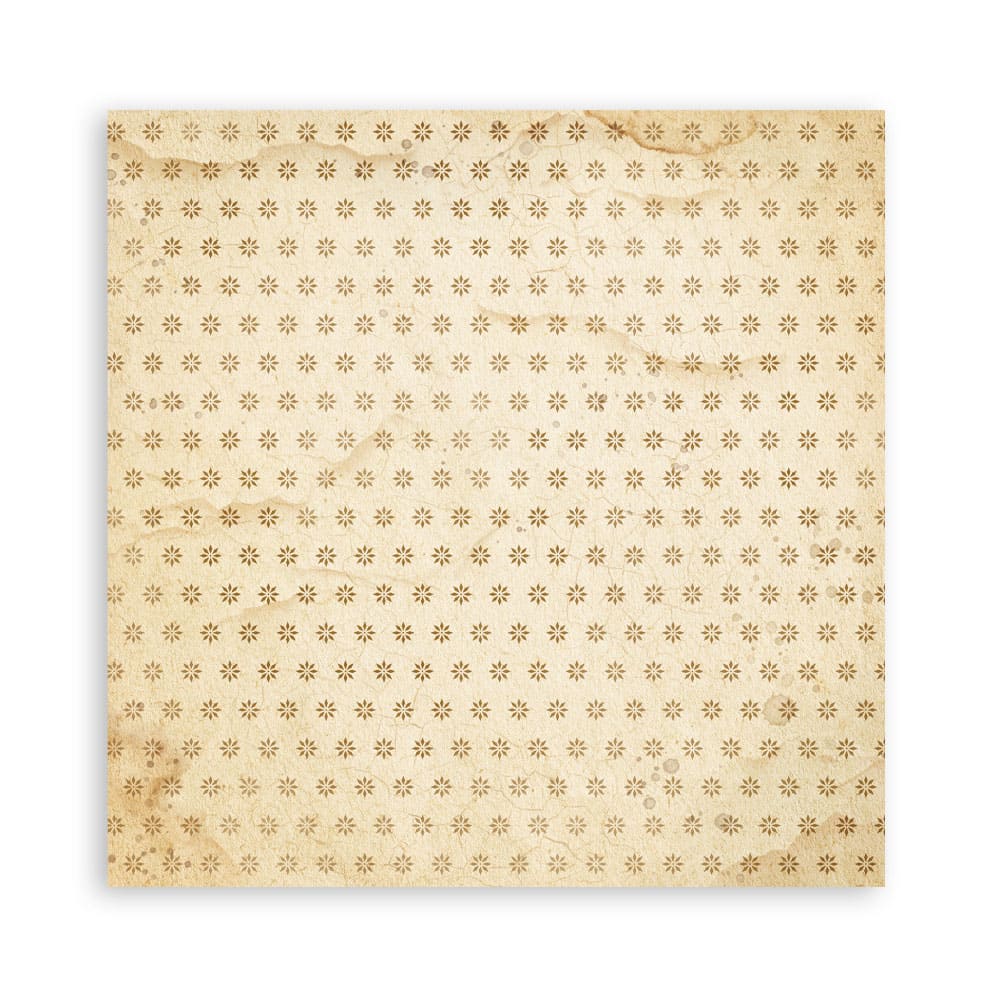 Scrapbookingpapper - Double faced - Silent Night - 29 - Stamperia - Tidformera