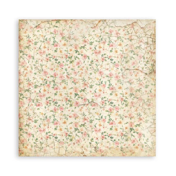 Scrapbookingpapper - Maxi Pad - All Around - 14 - Stamperia - Tidformera