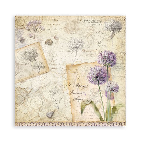 Scrapbookingpapper - Maxi Pad - All Around - 7 - Stamperia - Tidformera