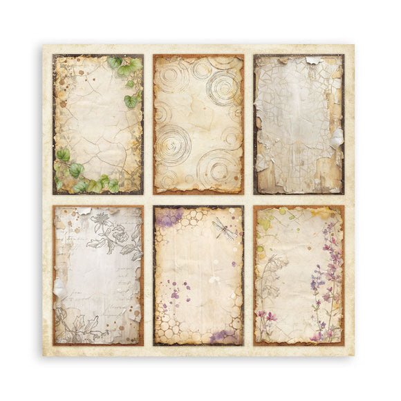 Scrapbookingpapper - Maxi Pad - All Around - 22 - Stamperia - Tidformera