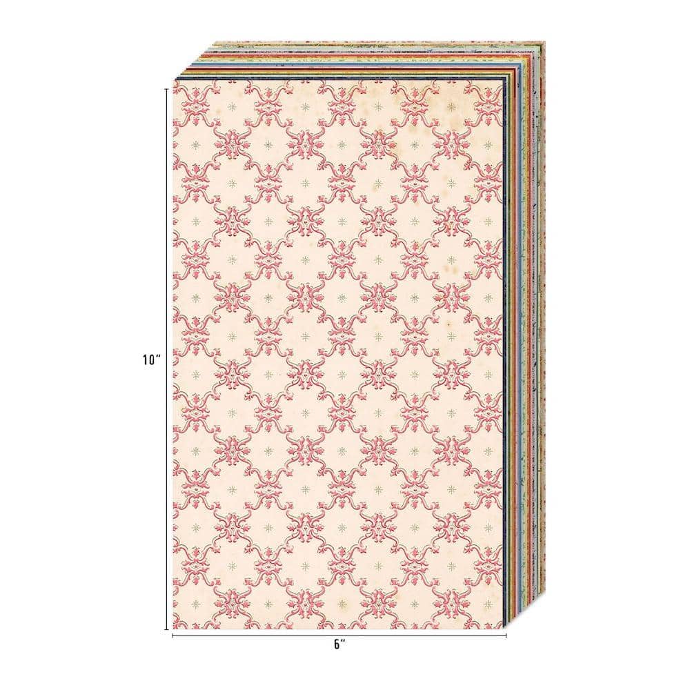 Scrapbookingpapper - Tim Holtz Backdrops Volume 5 - 4 - Tim Holtz - Tidformera