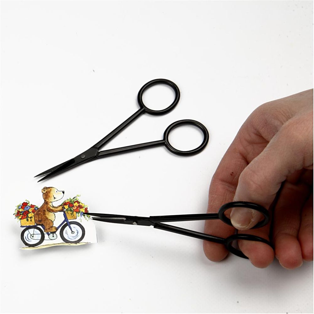 Silhouettsax Metall 11 cm - 2 - Creative Company - Tidformera
