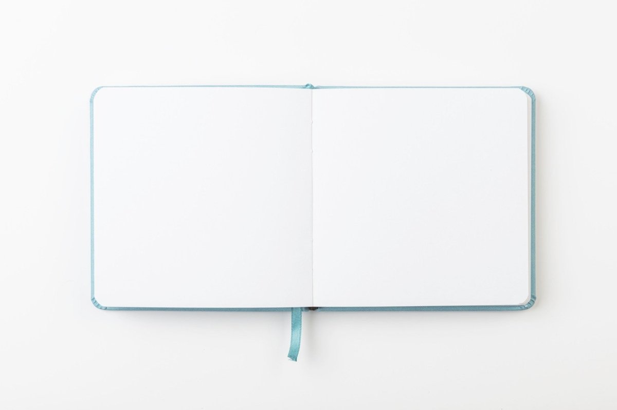 Sketchbook 14 x 14 - Soft blue - 3 - Darwi - Tidformera