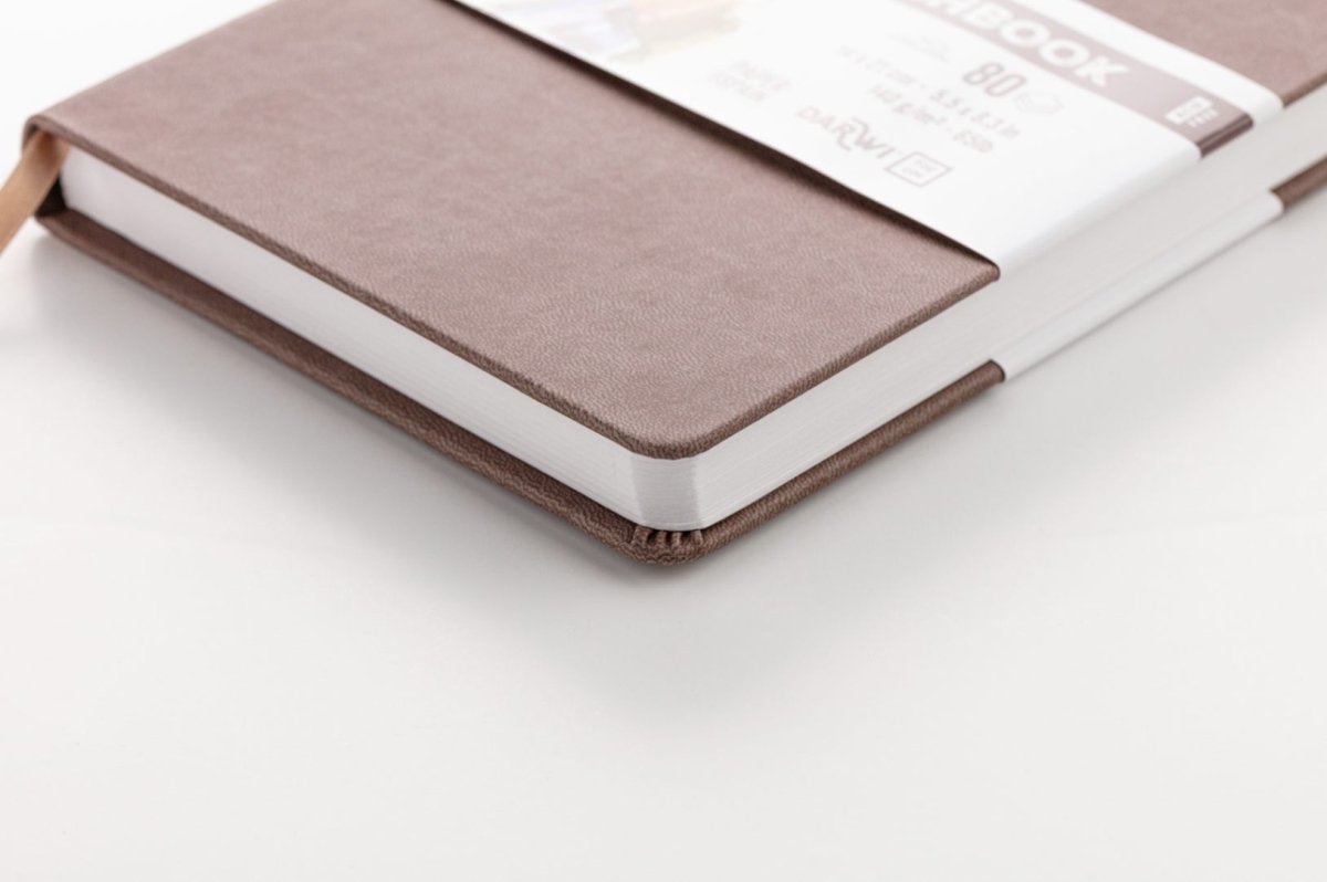 Sketchbook A5 - Brown - 6 - Darwi - Tidformera