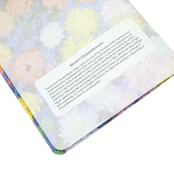Skrivhäfte Cahier - Monet's Chrysanthemums - A5 Dotted - 4 - Paperblanks - Tidformera
