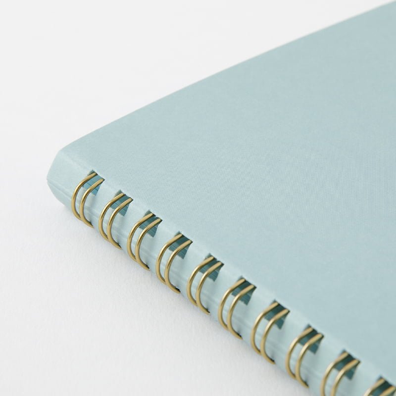 Spiralblock Dotted A5 - Blue - 4 - Midori - Tidformera