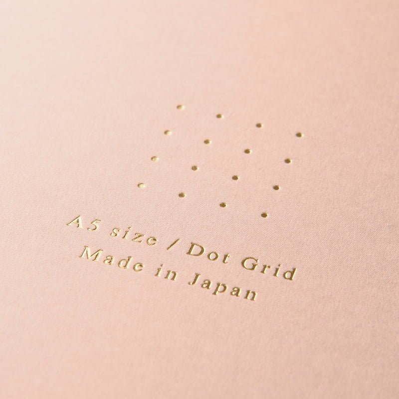 Spiralblock Dotted A5 - Pink - 5 - Midori - Tidformera