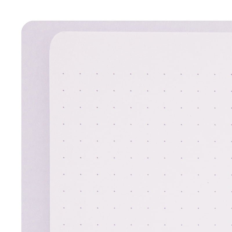 Spiralblock Dotted A5 - Purple - 3 - Midori - Tidformera