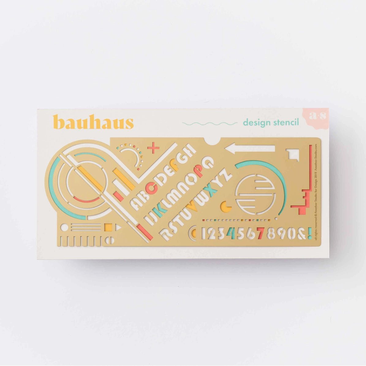 Stencil - Bauhaus - 1 - Another Studio UK - Tidformera