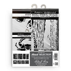 Stencil Selection - Silent Sea - 1 - Stamperia - Tidformera