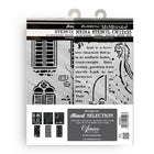 Stencil Selection förpackning med tema Venice City of Art från Stamperia - Tidformera