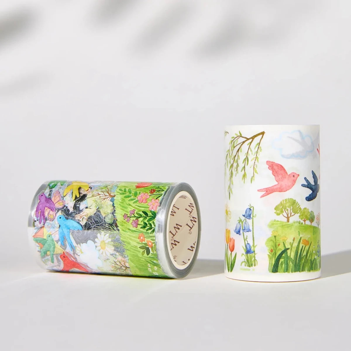 Sticker Pet Tape - Pre - cut - Sakura Voyage - 70 mm - 12 - Washi Tape Shop - Tidformera