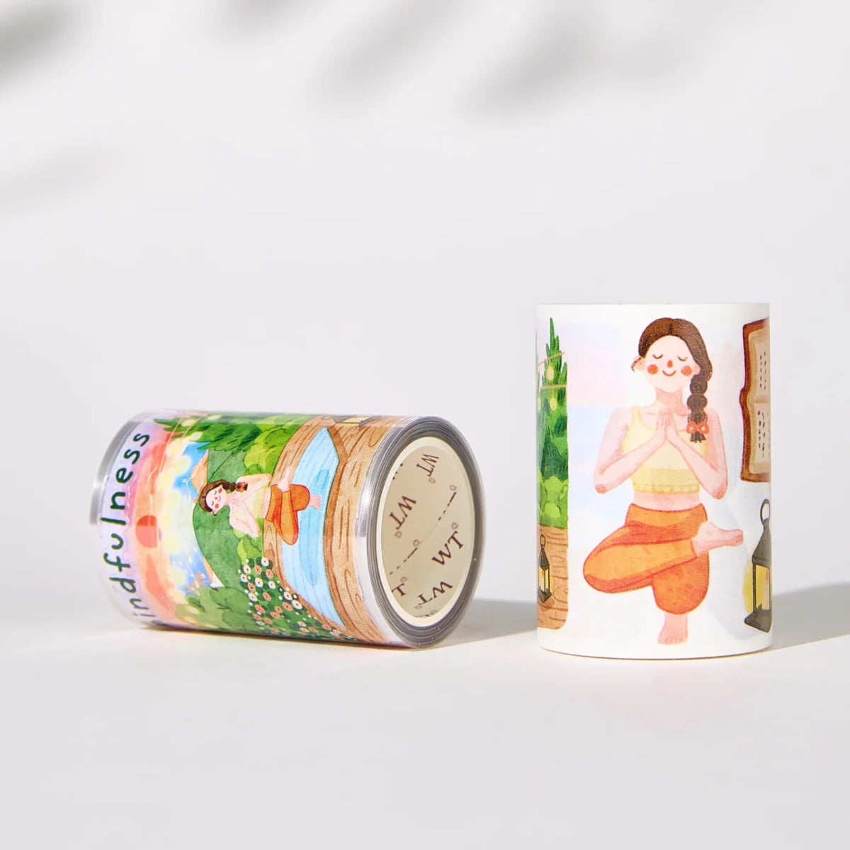 Sticker Pet Tape - Pre - cut - Yoga Sonnet - 65 mm - 7 - Washi Tape Shop - Tidformera
