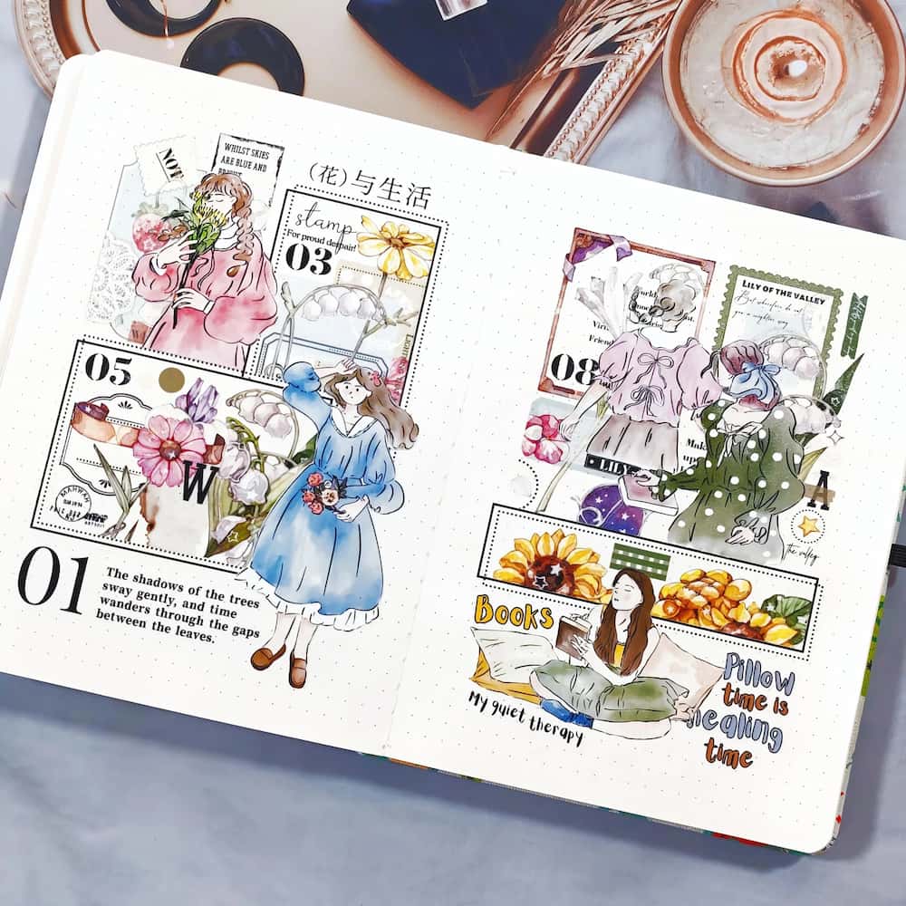 Sticker Washi Tape - Pre - cut - Me Time - 60 mm - 4 - Washi Tape Shop - Tidformera