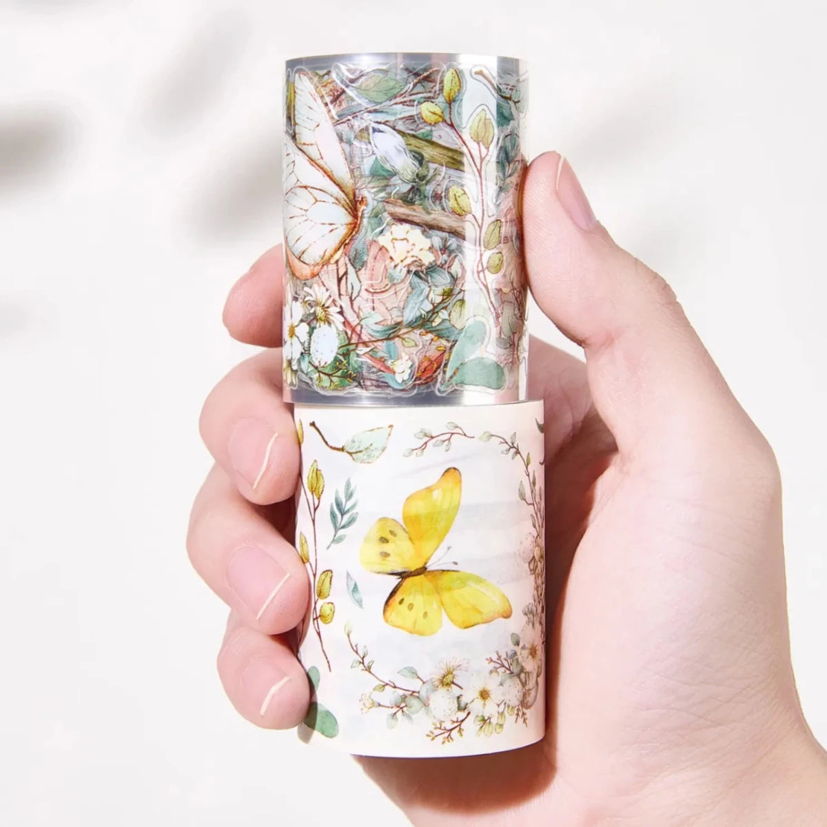 Sticker Washi Tape - Pre - cut - Zephyr Bloom - 60 mm - 7 - Washi Tape Shop - Tidformera