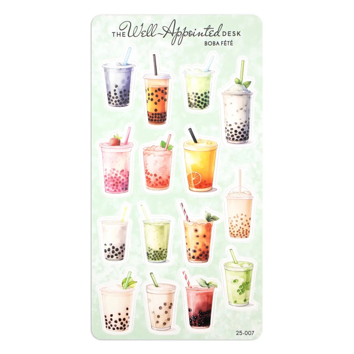 Stickers - Boba Fété - 1 - The Well-Appointed Desk - Tidformera