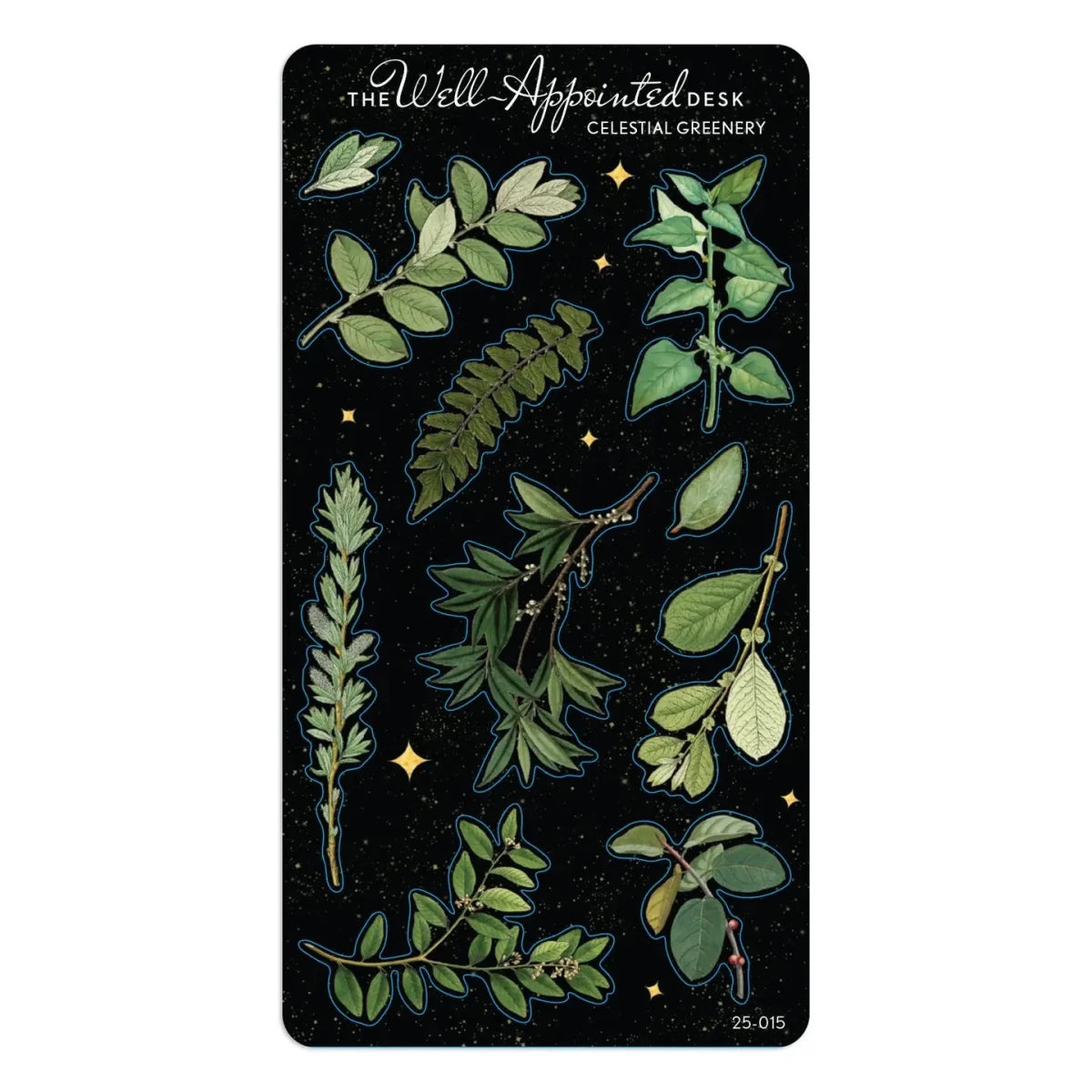 Stickers - Celestial Greenery - 1 - The Well-Appointed Desk - Tidformera